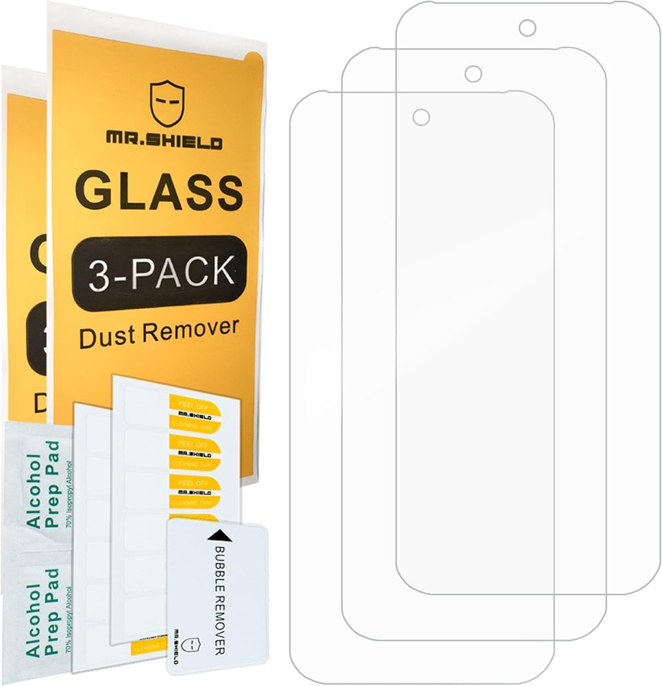 Mr.Shield Screen Protector compatible with Google Pixel 10 / 10 clear