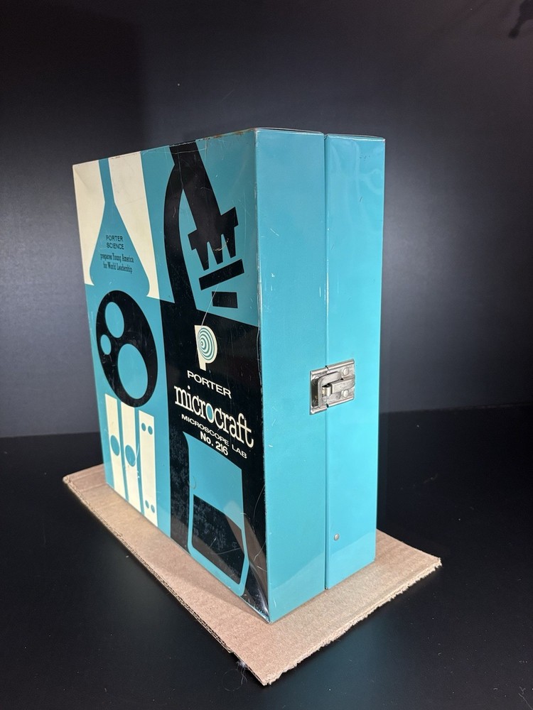Vintage 1960 Lionel-Porter Panel Microcraft Microscope Labmaster Lab Toy