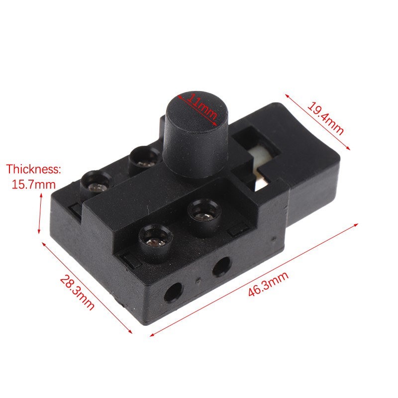 Replacement Dpst Trigger Switch For 5016/6018 Electric Chain Saw Power Tool