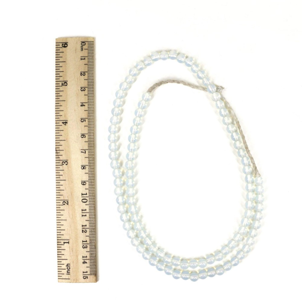 Moon Opalescent Trade Beads Czech