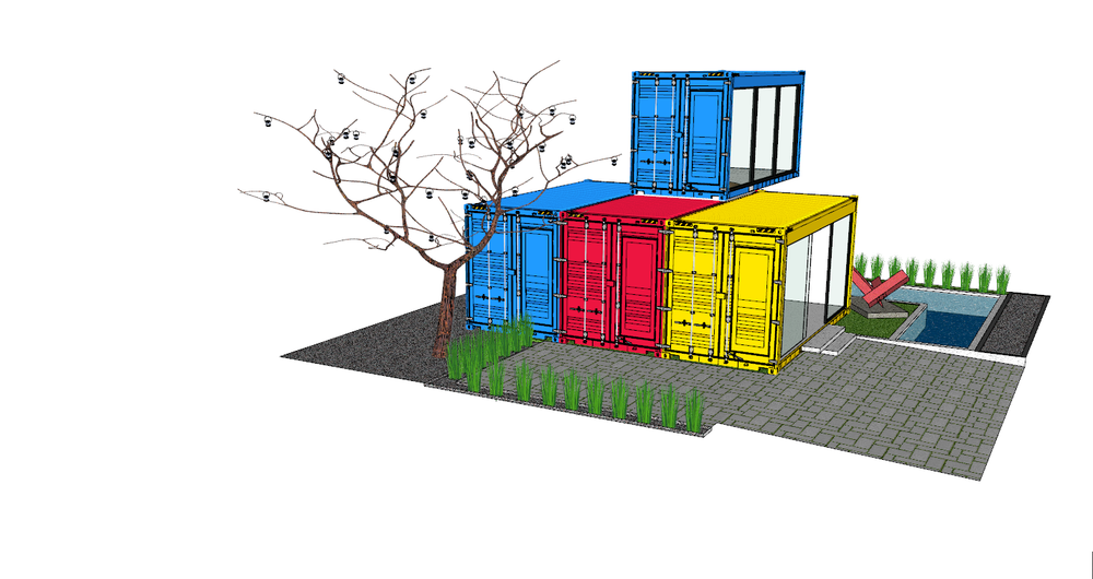 Desert Palms #33 Shipping Container Home Catalog L40'