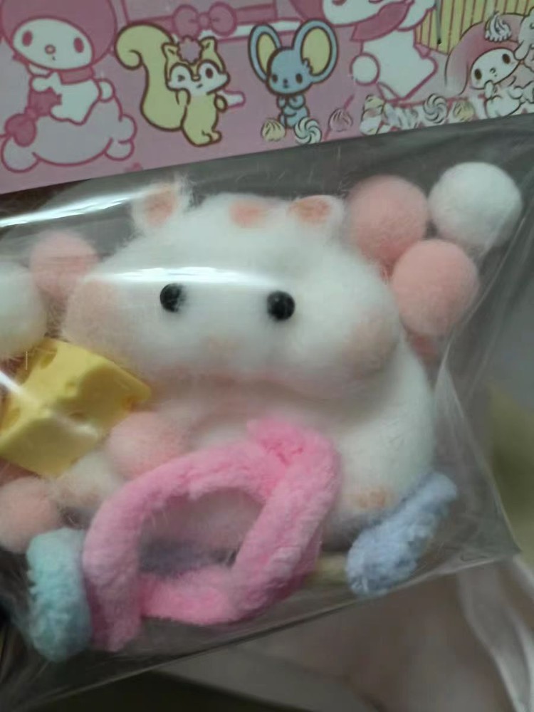 Furry Squishy Hamster Mouse Anti Stress Squeezable Stress Relieve Decompression