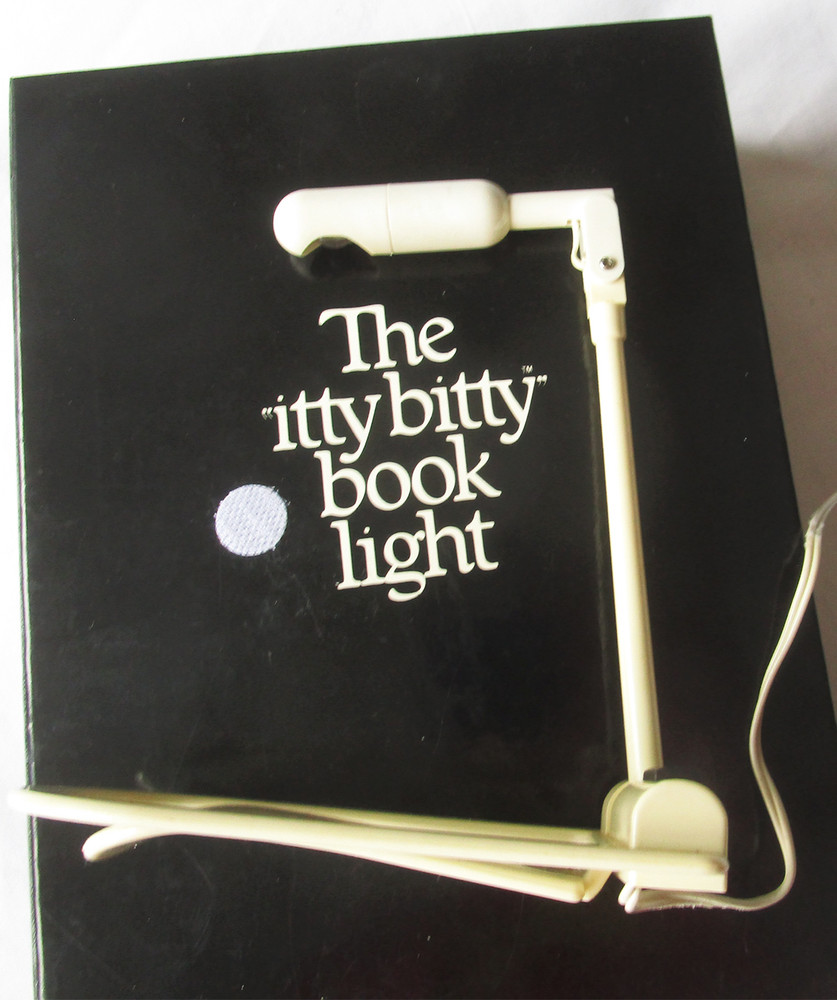 The Itty Bitty Book Light by Zelco for Nighttime Reading w/ Accessories