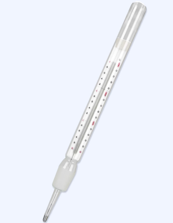 Laboratory Thermometer With Standard Joint, 50mm Immersion