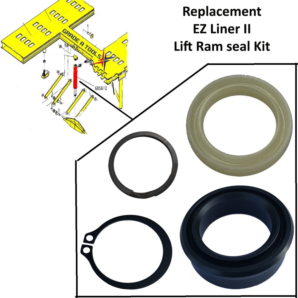 Replacement Lift Ram Seal for chief EZ liner II Frame Machine
