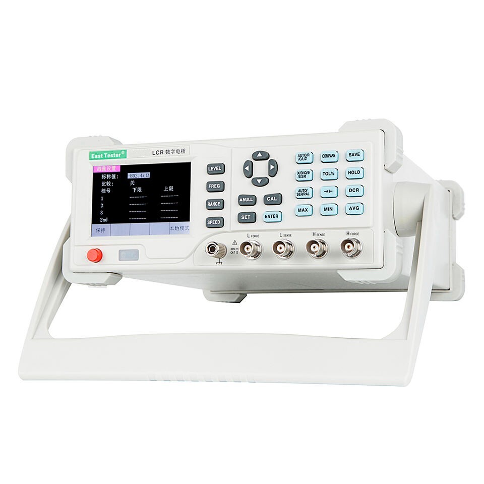 Desktop LCR Tester Inductance Capacitance Meter 100KHz 16 Fixed Frequencies