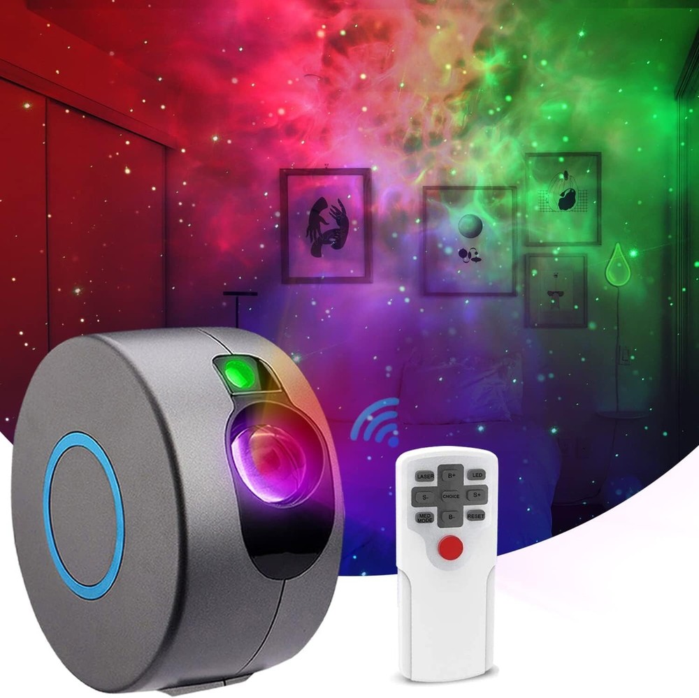 Night Light Star Projector Galaxy Projector w/ Remote Control Starlight Project