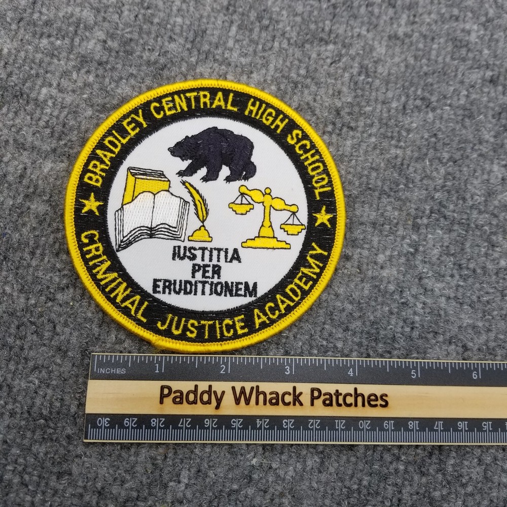 Bradley Central High School Criminal Justice Academy Patch