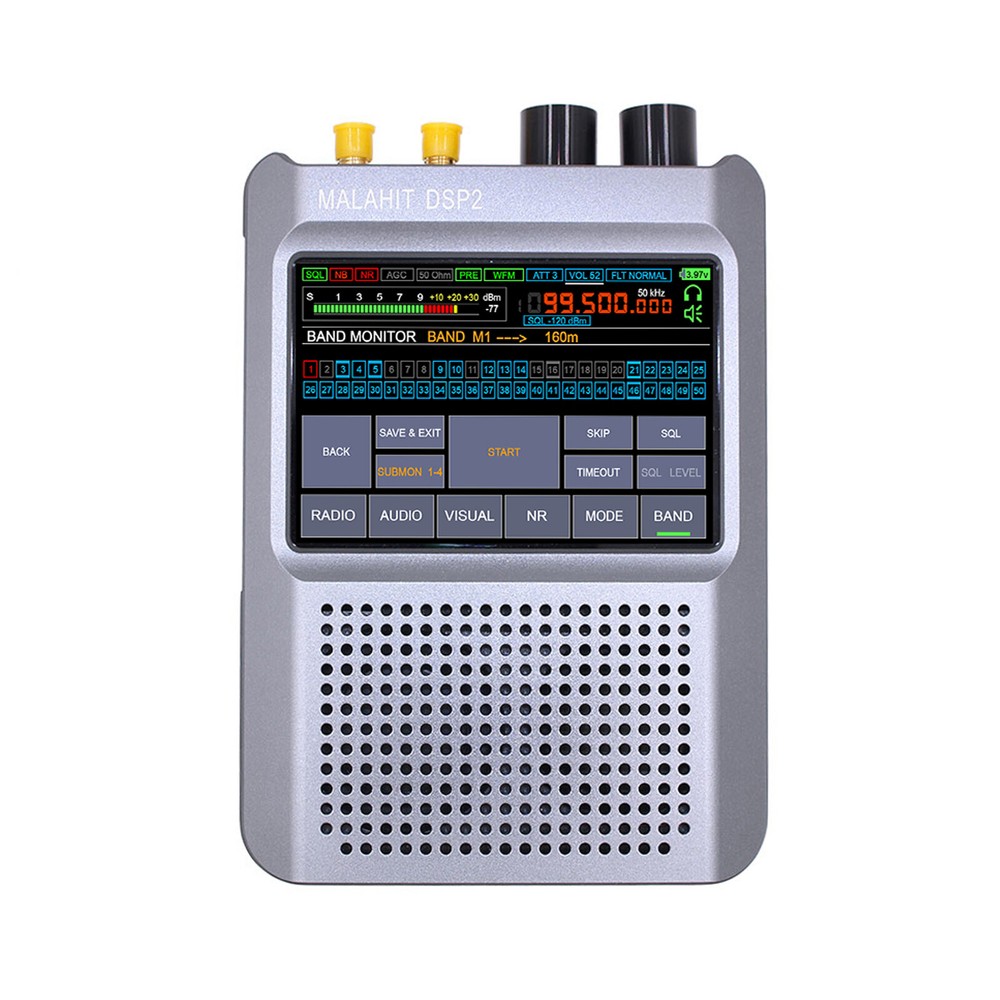 New Firmware 2.30 Second Generation Malahit-DSP2 SDR Malachite Receiver Radio E4