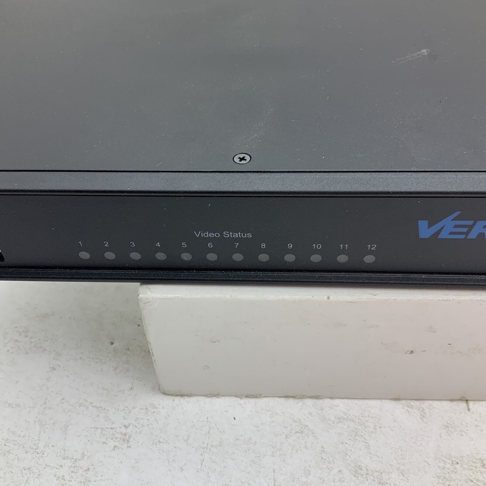 Verint Nextiva S1712E 12-Port CCTV Networked IP Video Server Encoder S1712e-T 👍