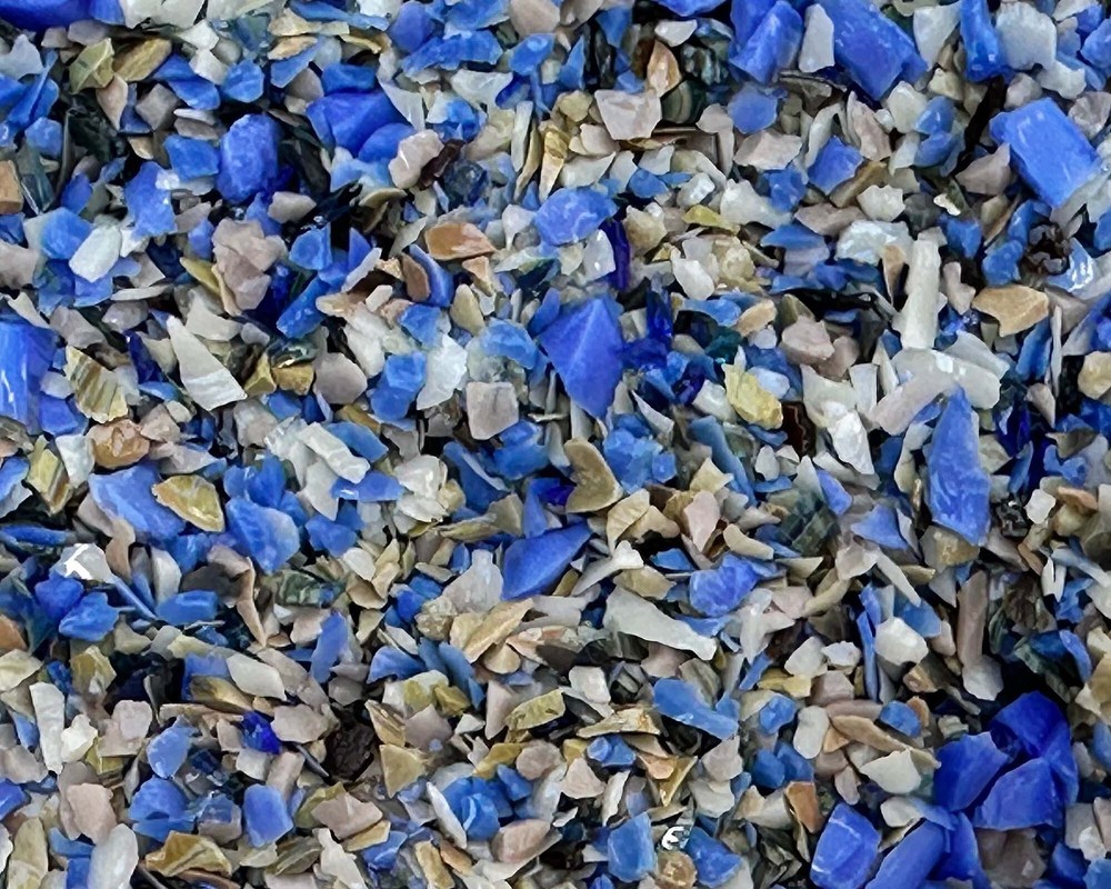 Blue Gem Frit Blend, 2 oz, 96 COE