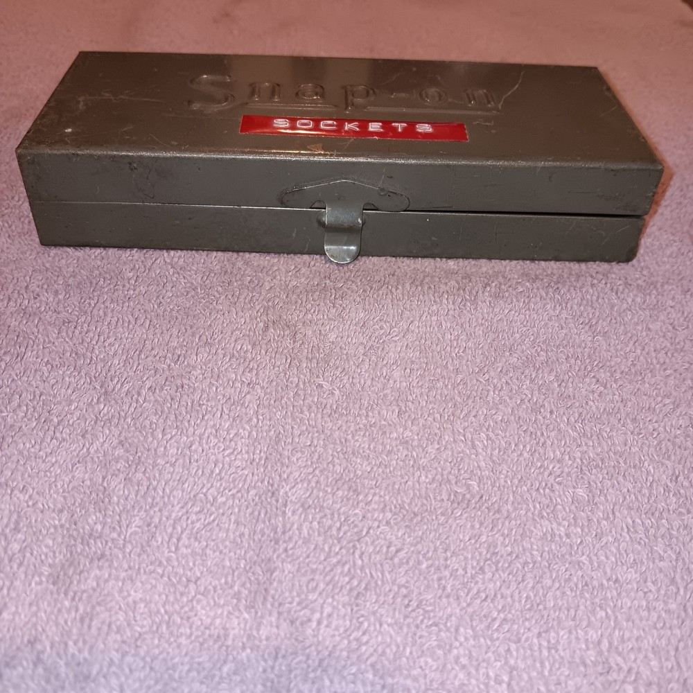 Vintage Empty Snap-On Box 2 1/2 x 1 1/4