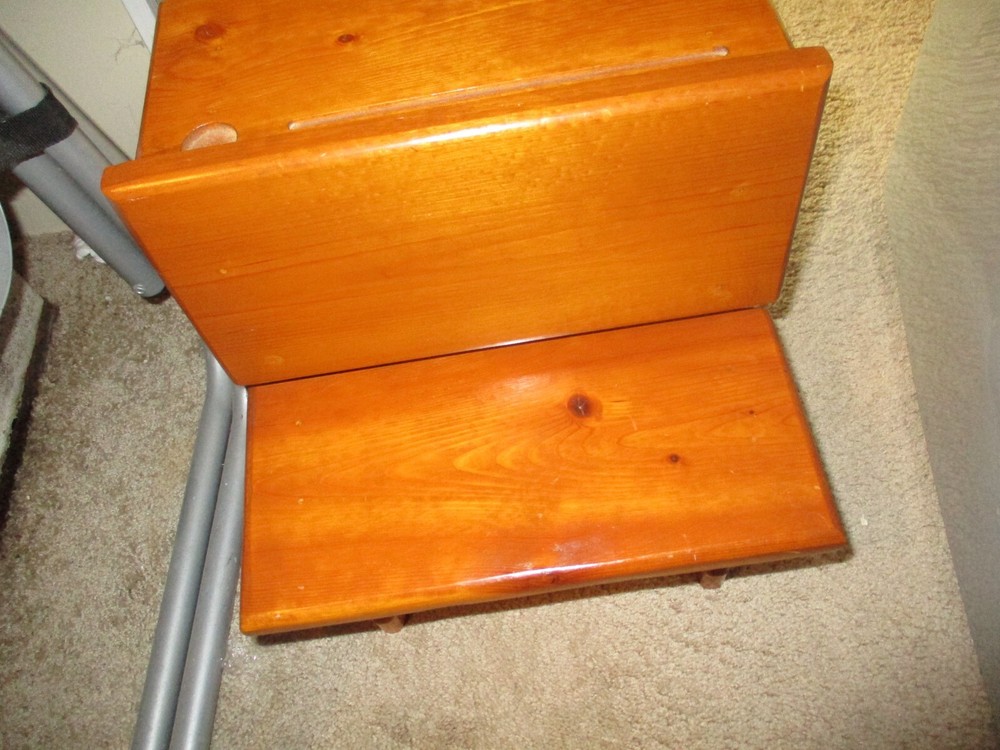 Wooden Old Fashioned School Desk