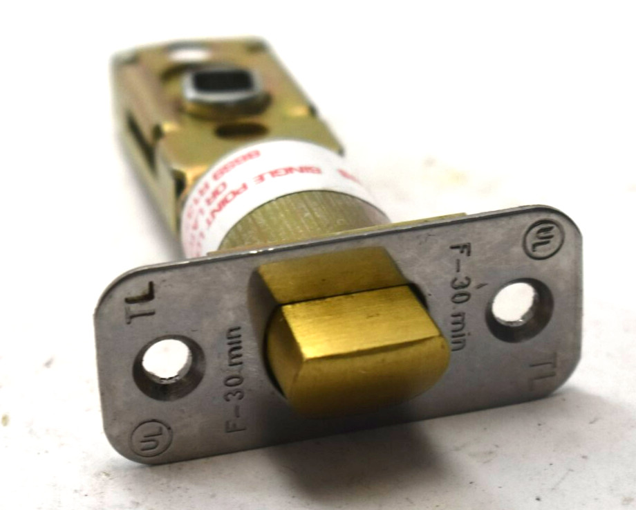 Single Adjustable Radius Corner Deadlatch Replacement Satin Nickel Finish