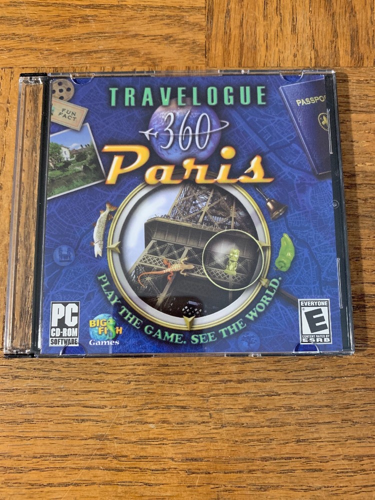 Travelogue 360 Paris Computer Software