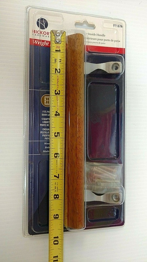 Hickory Hardware wood sliding patio door replacement handle
