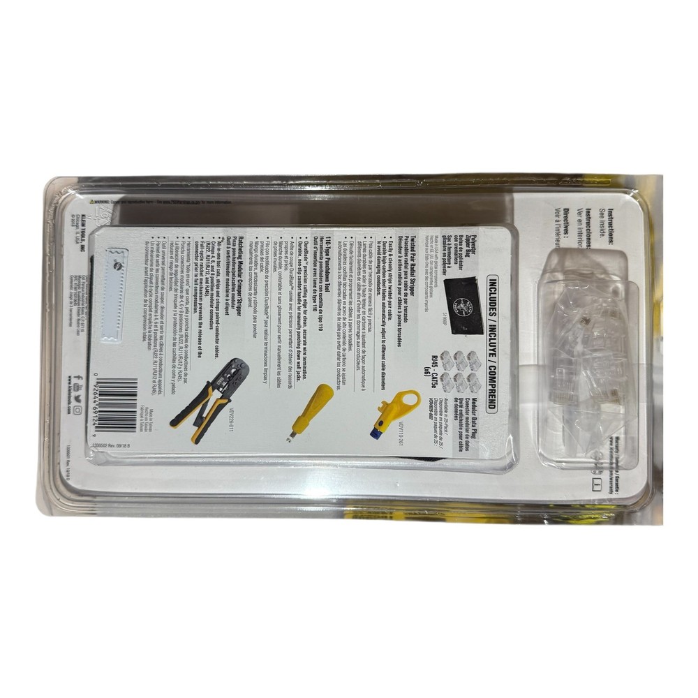 Klein Tools, VDV026-212, Data Cable Installation Kit