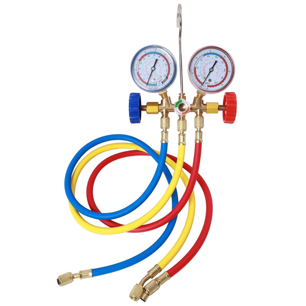 HVAC A/C Charging Service Manifold Gauge Tools Set