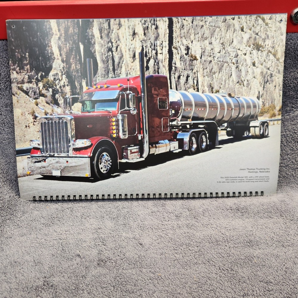 Fleetpride 2020 Calendar. Tractor Trailers. Excellent Condition.