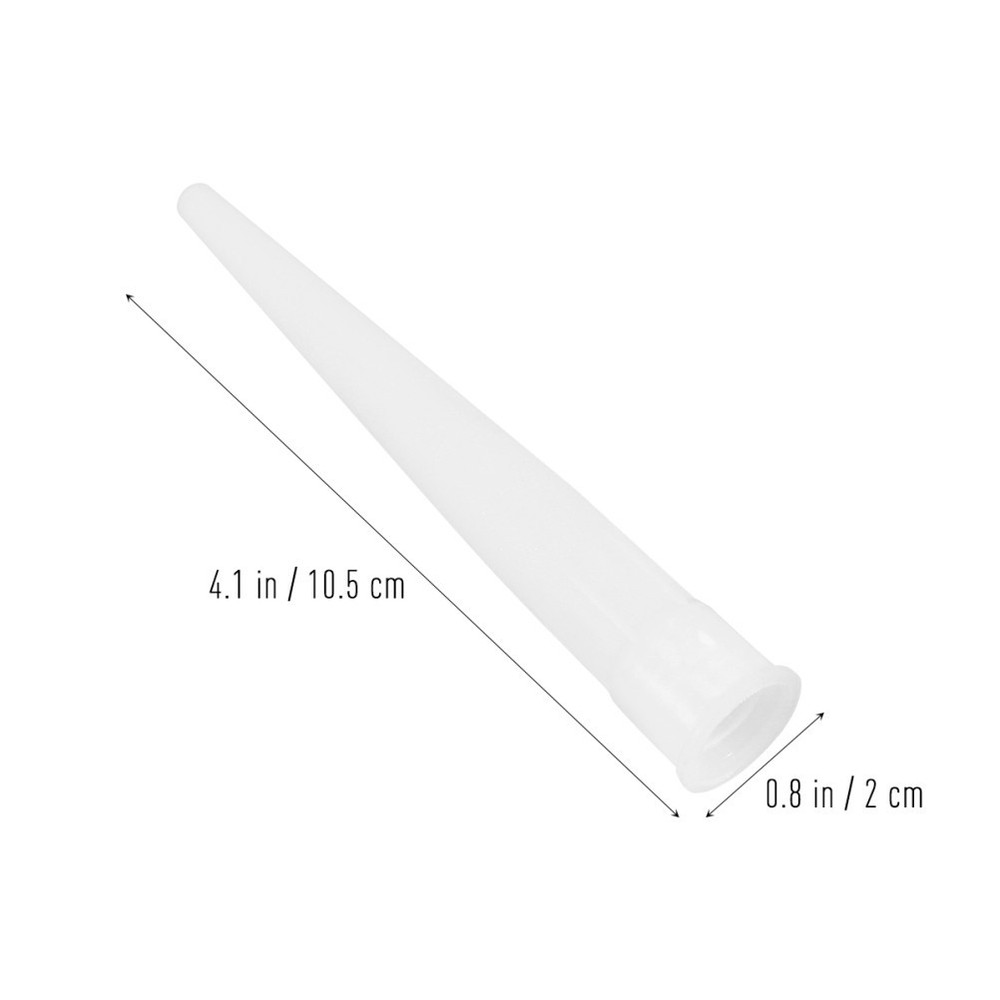 20 Pcs Reusable Caulking Nozzle Set Replaceable Plastic Ink Grip