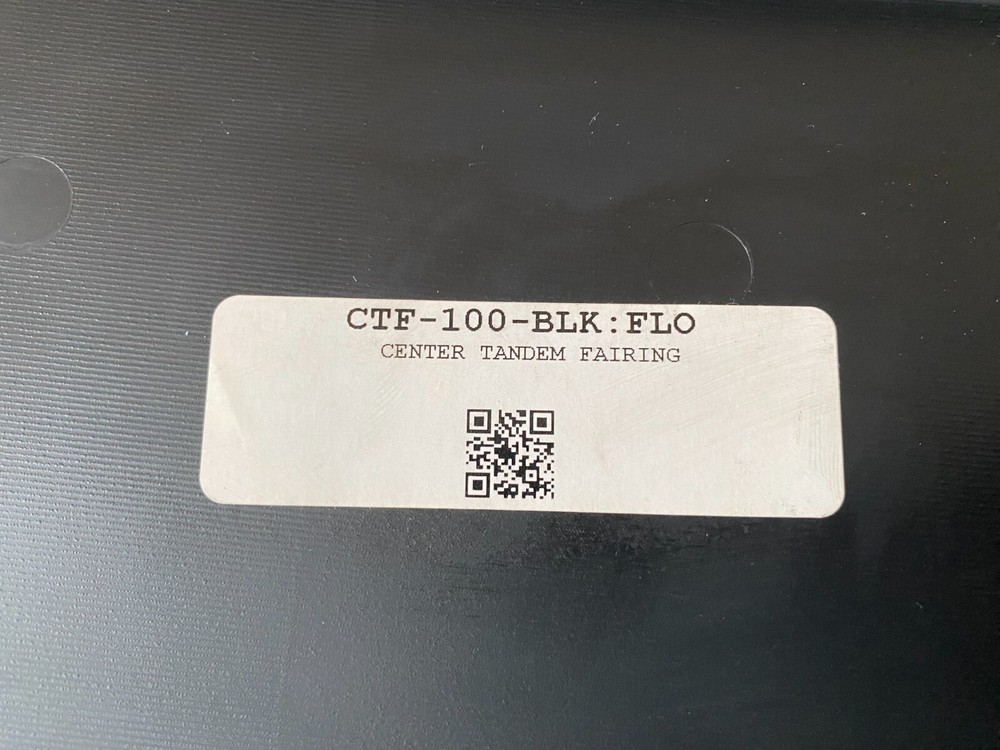 CTF-100-BLK FlowBelow Aero Center Fairing Panel