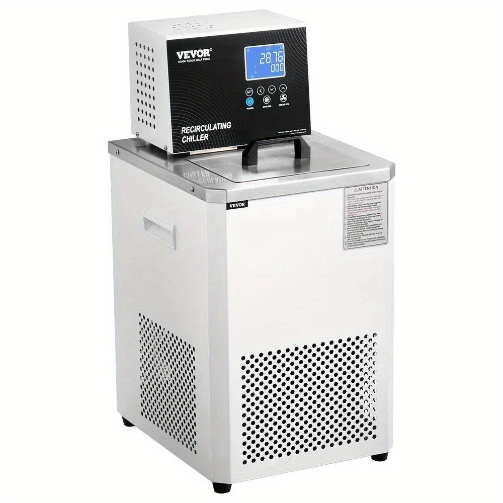 Lab Chiller Circulator Recirculating Cooler with Digital Display & Adjustable Te