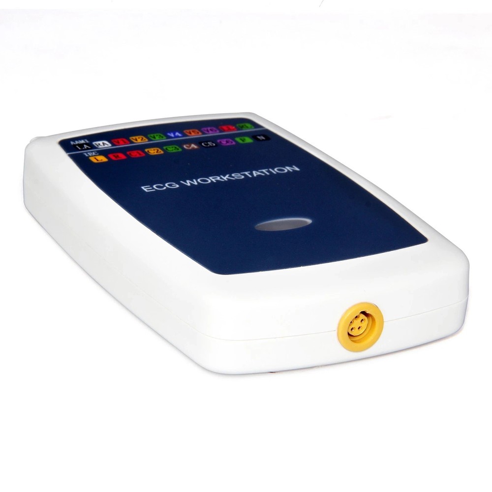RR8000G Workstation 12 Lead Rest PC Based Portable ECG Machine System