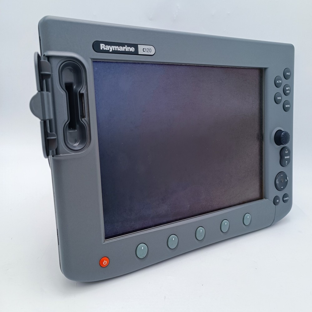 Raymarine C120 GPS Chartplotter E02022 Radar Multi-Function Legacy Display MFD