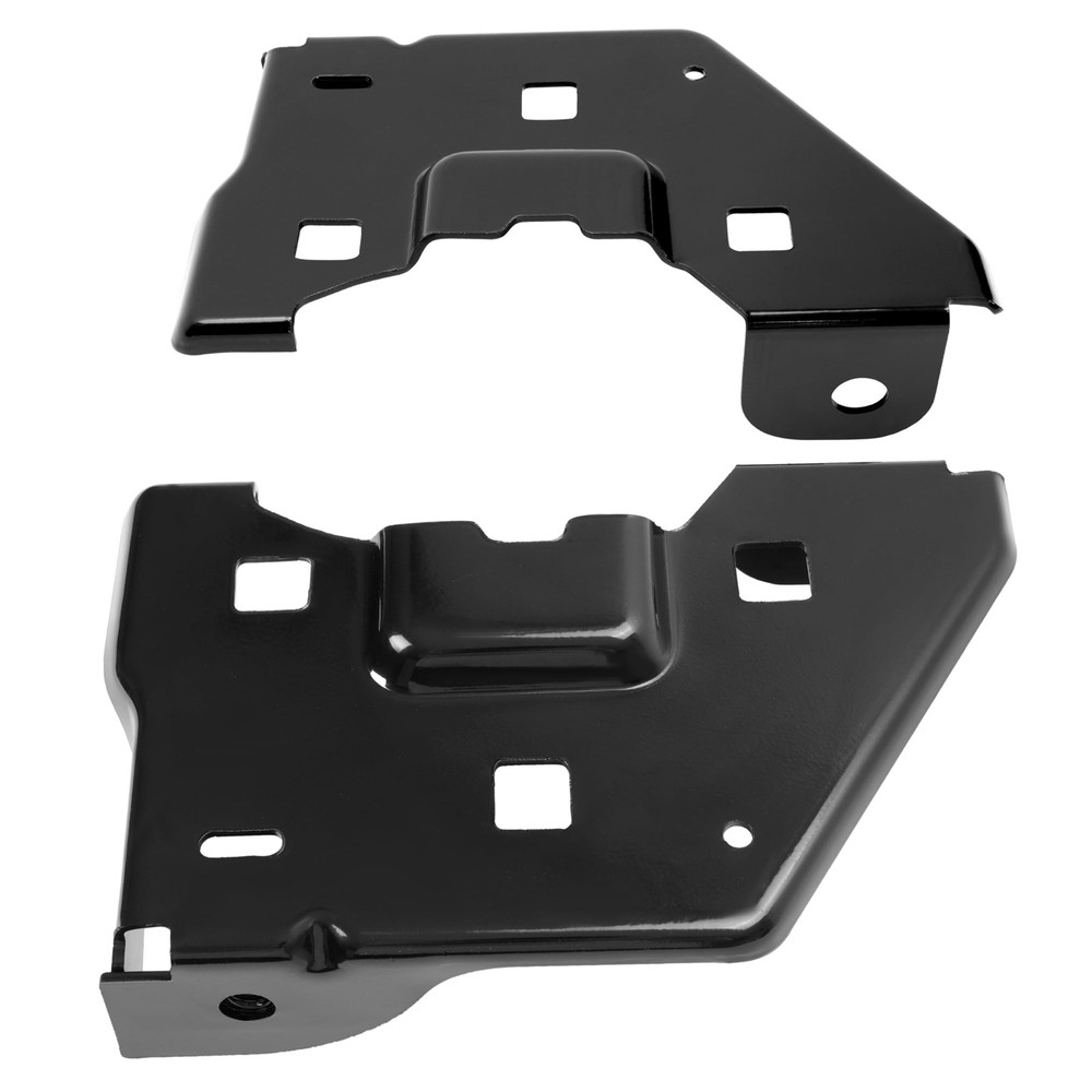 HECASA Front Bumper Bracket Compatible with Right Side & Left Side, Black