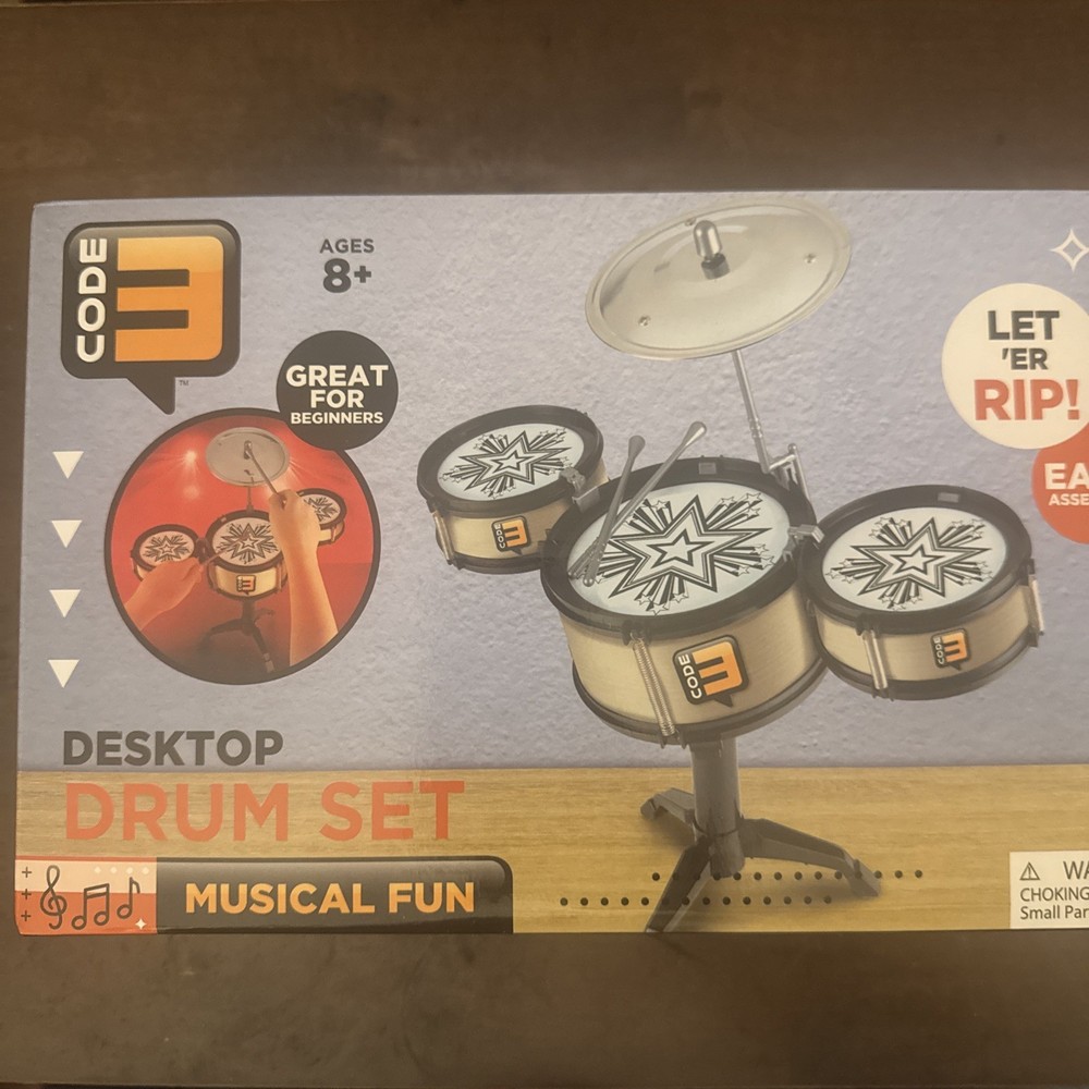 Desktop Drum Set Code 3 Toy