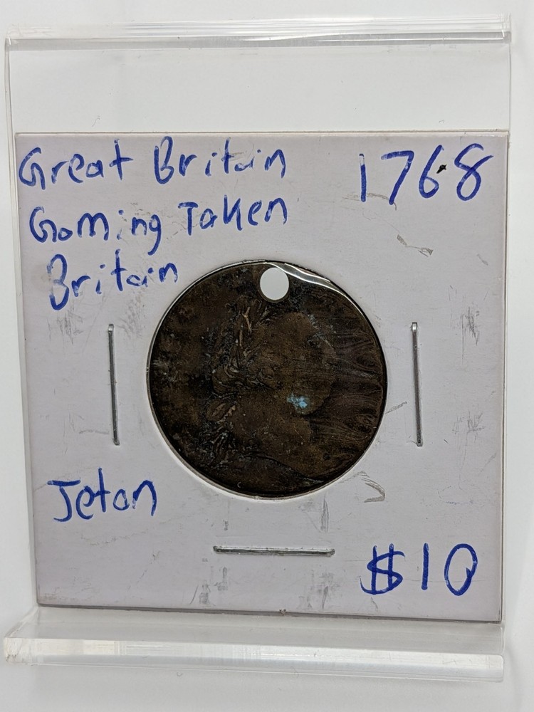 1768- Great Britain Jeton Gaming Token