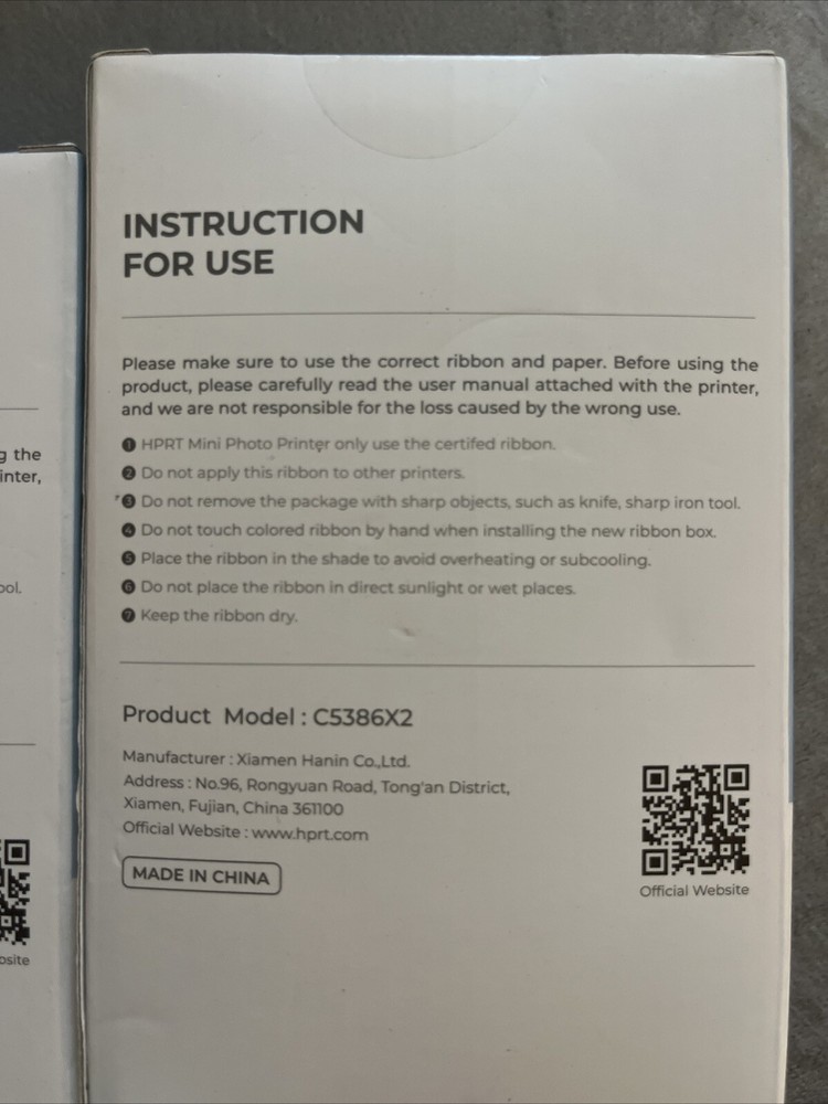 Integrated Thermal Sublimation Cartridge 2x3 (2 Box)