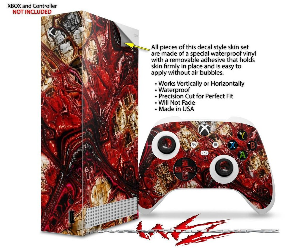 Skins XBOX Series S Console Controller Reaction