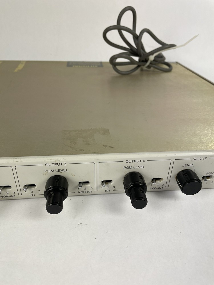 RTS Telex Model 4010 Central Electronics Series 4000 IFB System