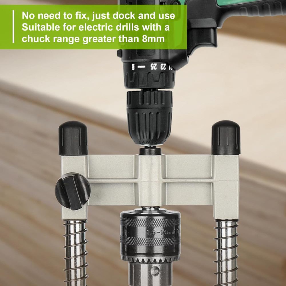 Portable Drill Press for Hand Drill, Adjustable Multi-Angle for 1.5-13Mm Drill