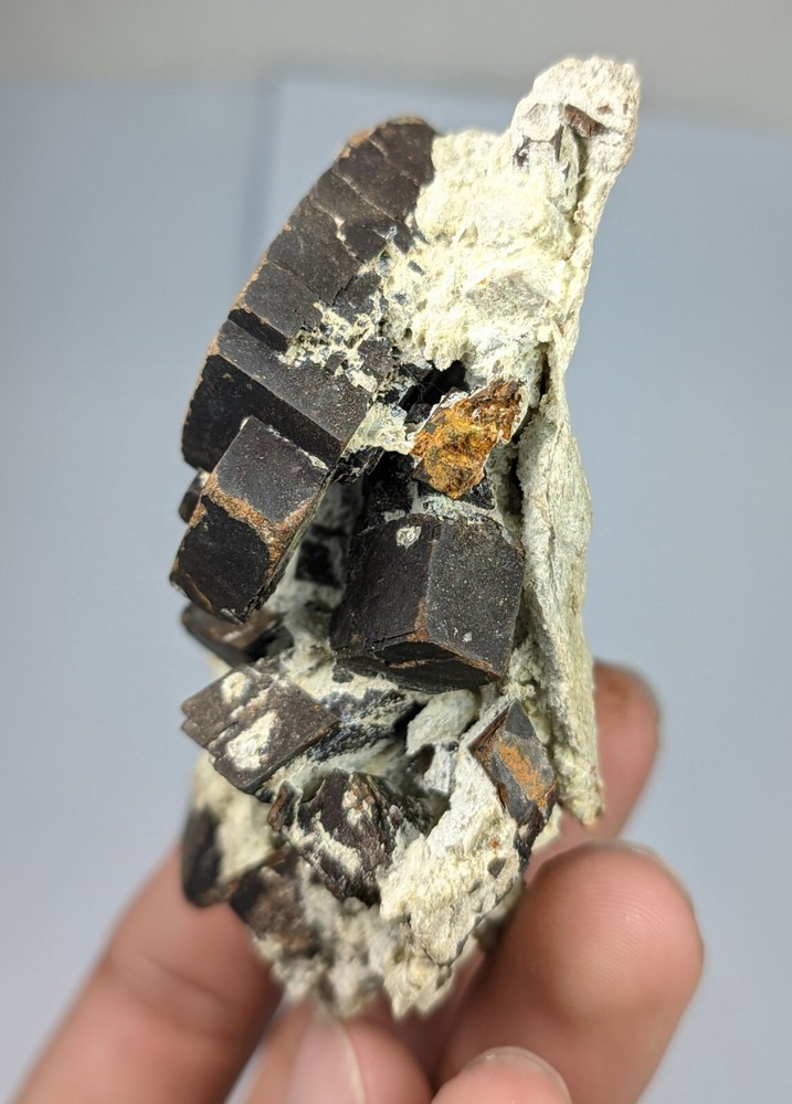 Skeletal Siderite Crystals Multi Terminated Displaying Step Growth Formation -Pk