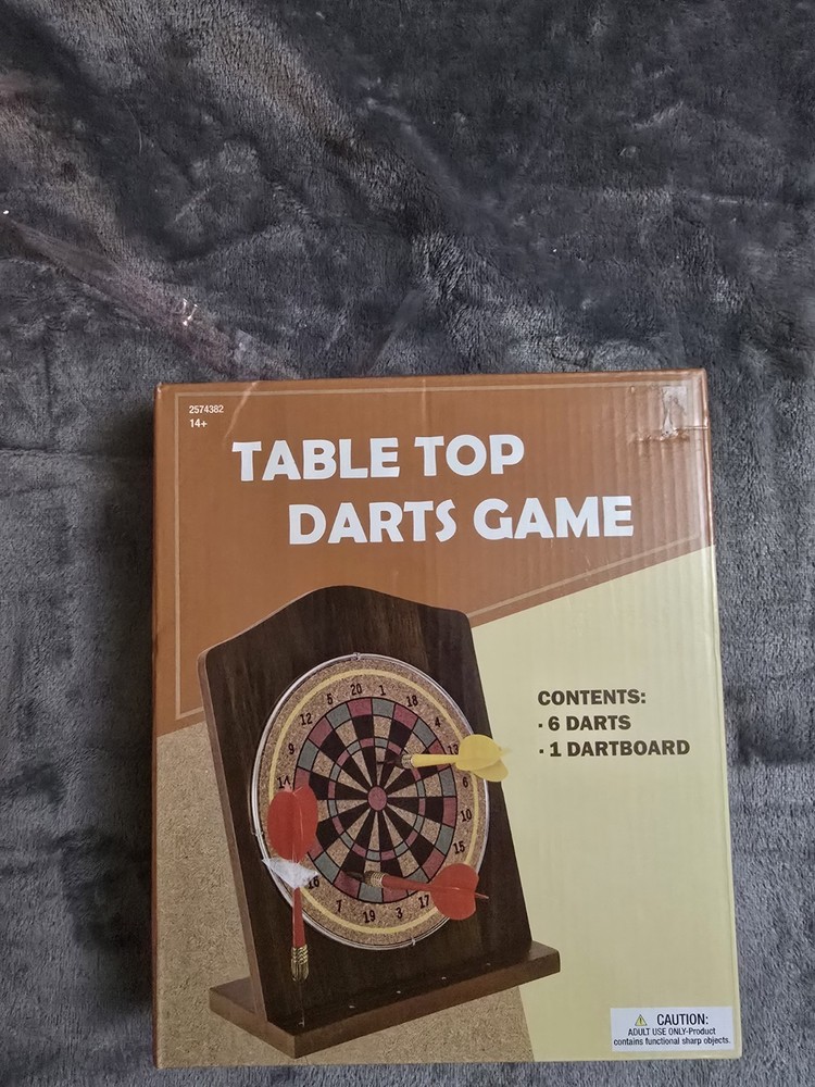 Desktop Darts Game New In Box Never Used