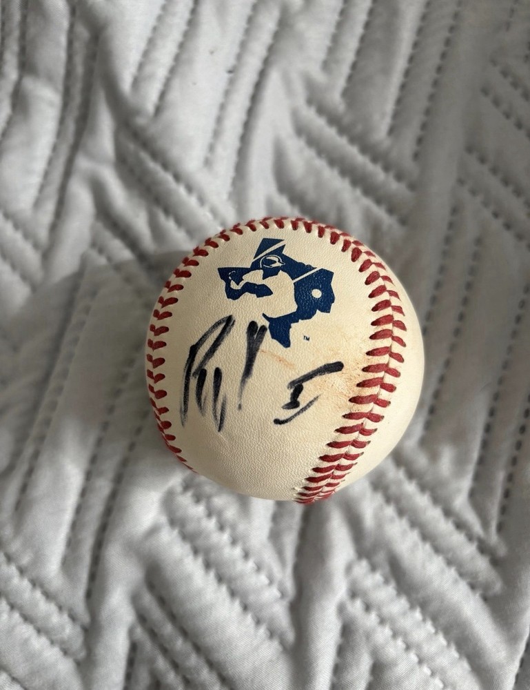 Signed baseball Texas Collegiate League signed unknown Player