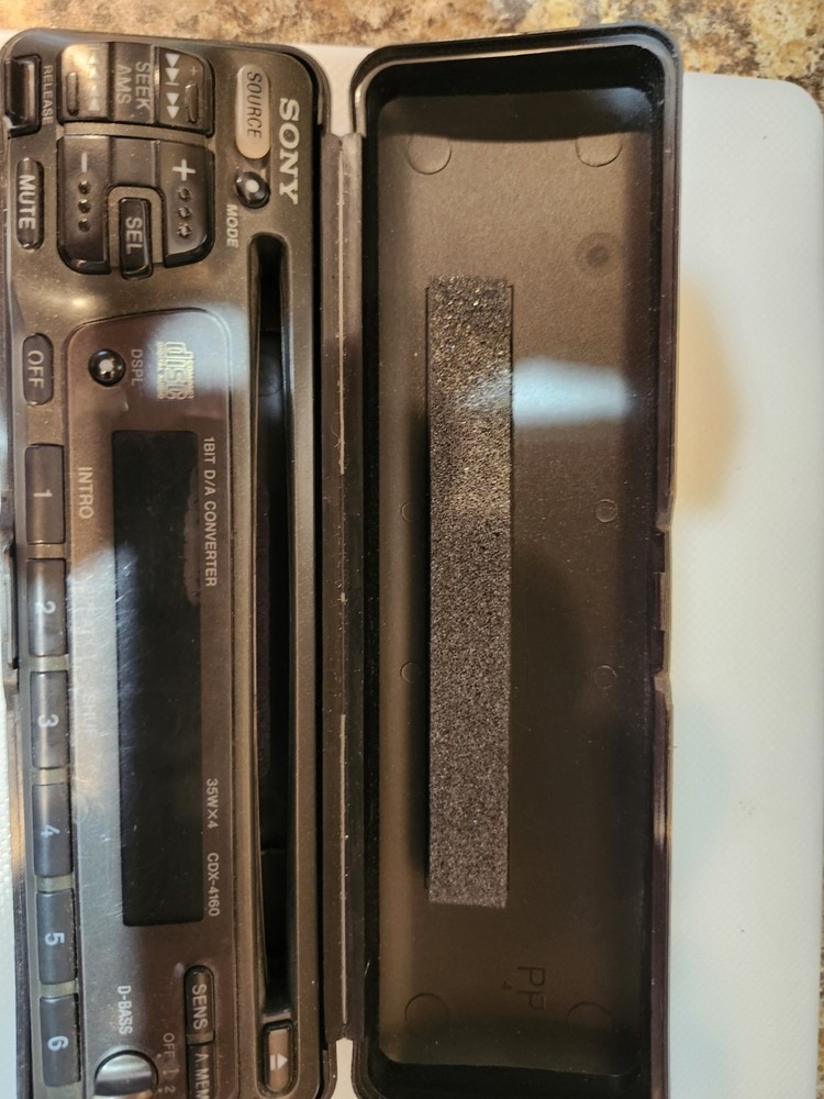 sony cdx detachable face Plate