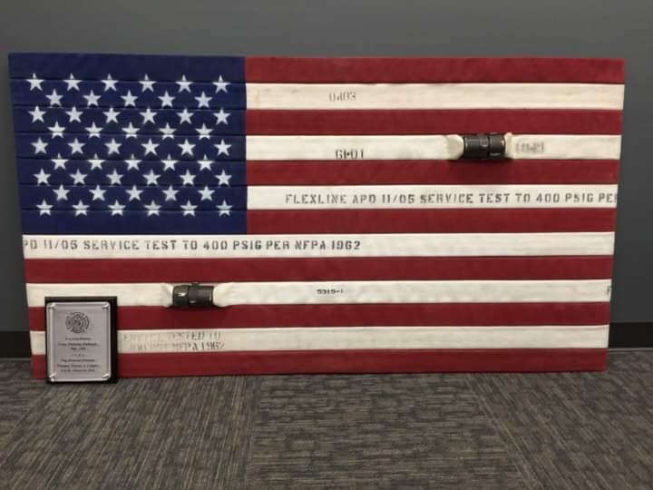 Fire Hose Flags