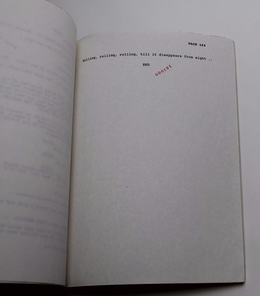 RUBY CAIRO / Robert Dillon 1991 Screenplay, LIAM NEESON suspicious plane crash