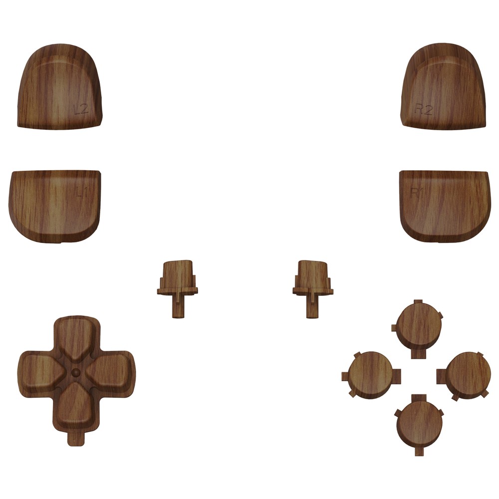 Replacement Dpad R1 L1 R2 L2 Trigger Share Option Face Button for PS5 Controller