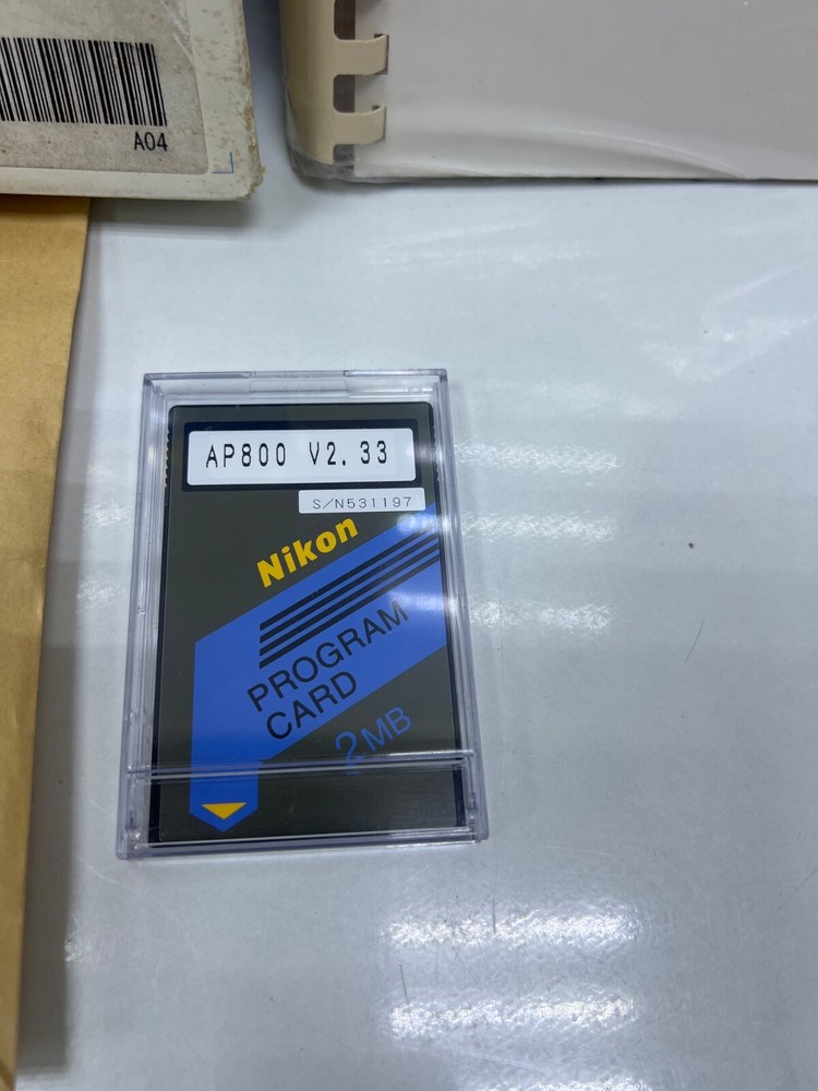 Nikon HQS80100 , AP-800E / AP800 v2.33 Program Card