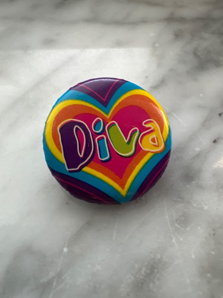 VTG Lisa Frank Diva pin
