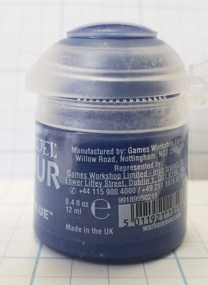 Warhammer Citadel Paints BASE Macragge Blue 12ml