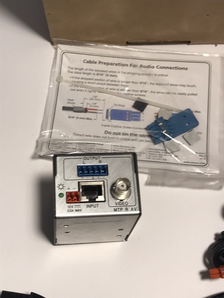 Extron Electronics 60 –541 –51 Audio Video Receiver NEW