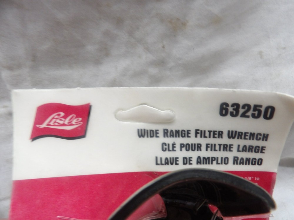 Lisle Wide Range Filter Wrench #63250