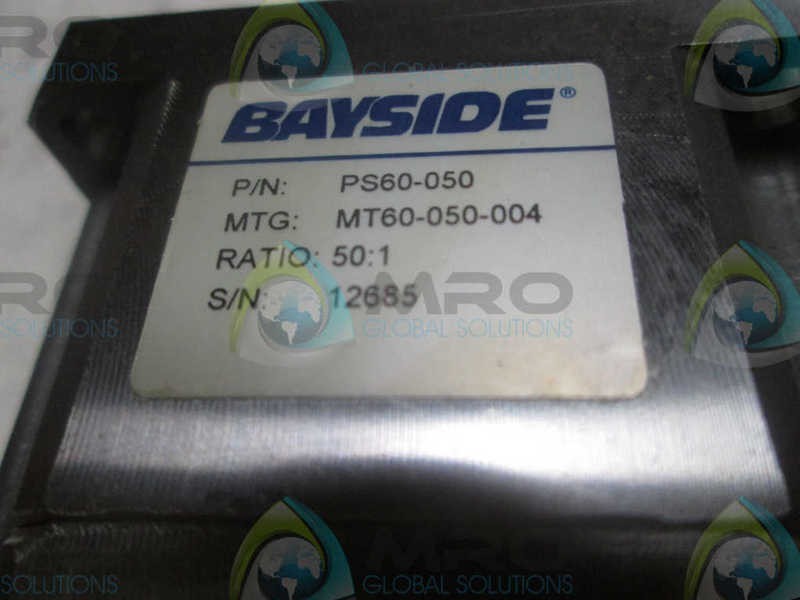BAYSIDE PS60-050 GEARHEAD UNMP
