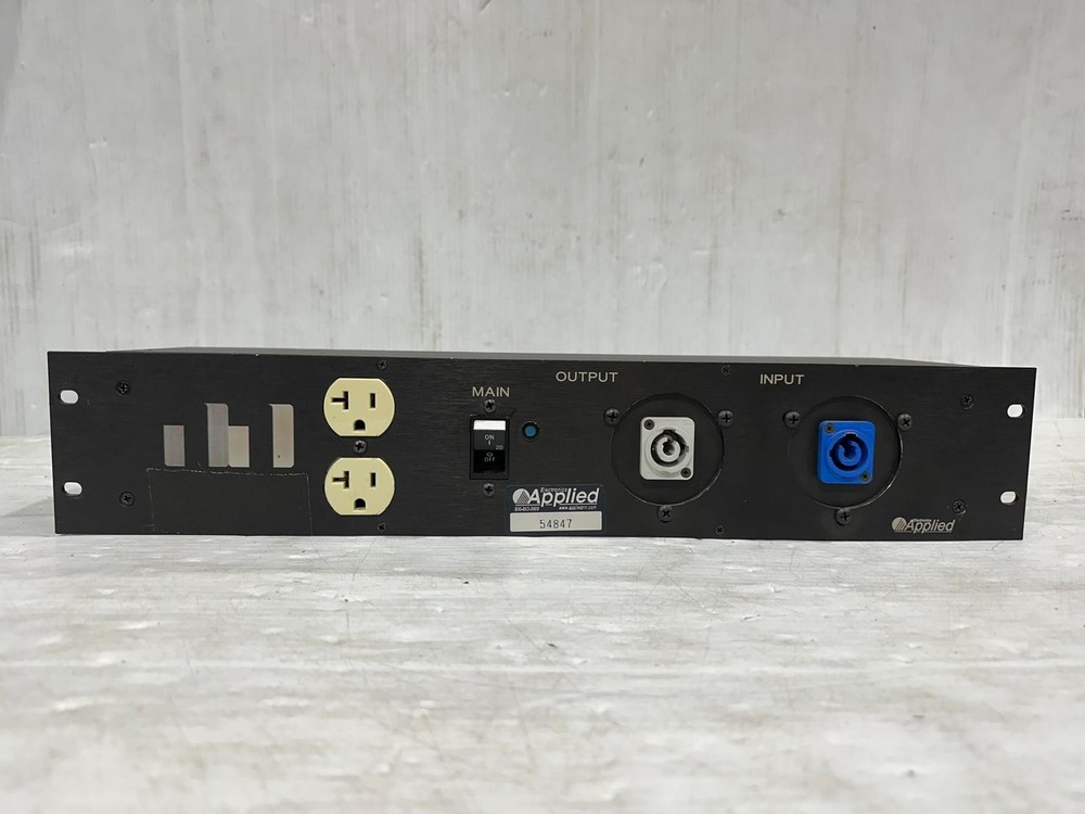 Applied Electronics Rack-Mount Power Distro Rack Panel #5167 (One) THS