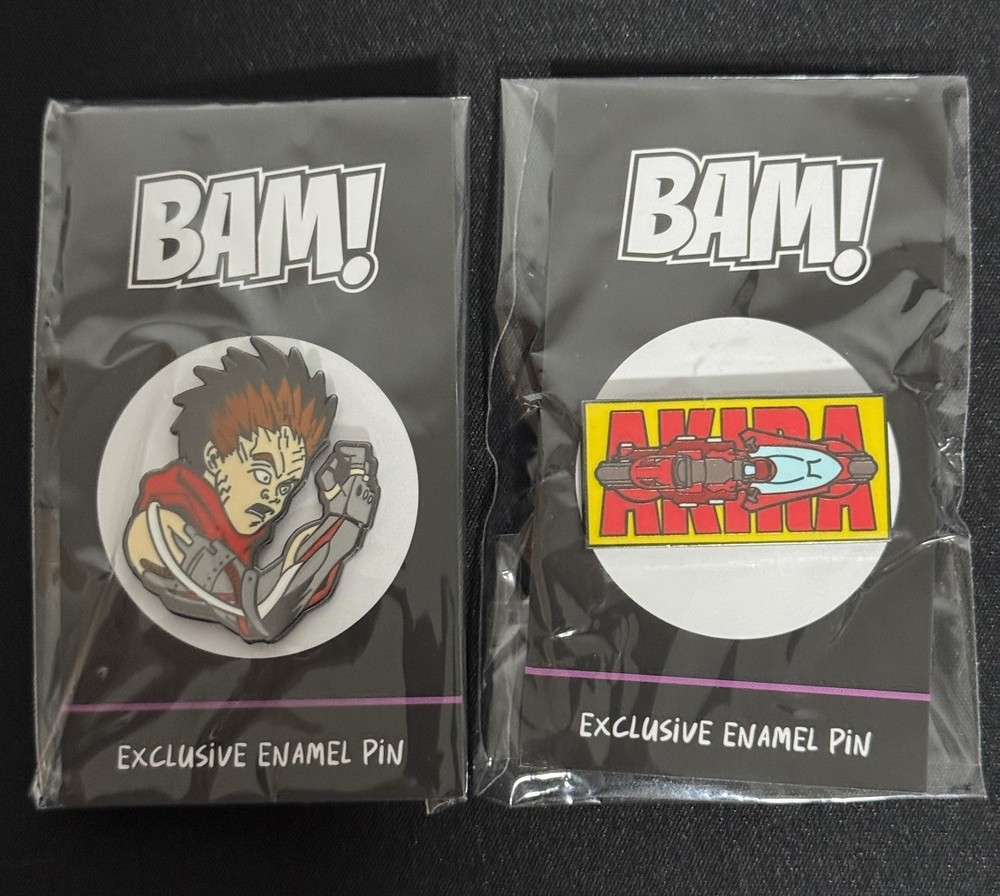 Akira “The Bam Box” Pin Set